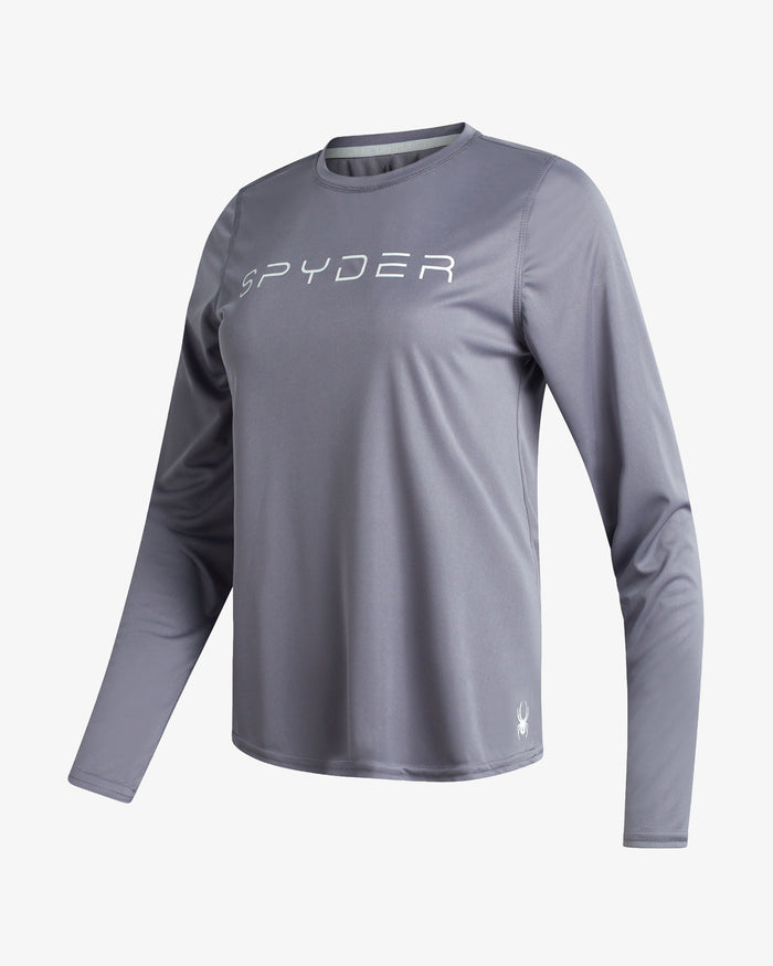 Women's Spyder Long Sleeve - Dark Grey
