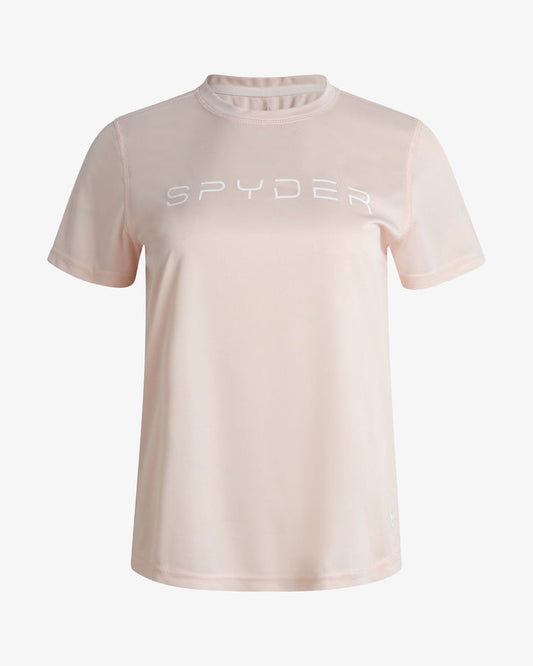 Women's Spyder Short Sleeve - Peach Blush