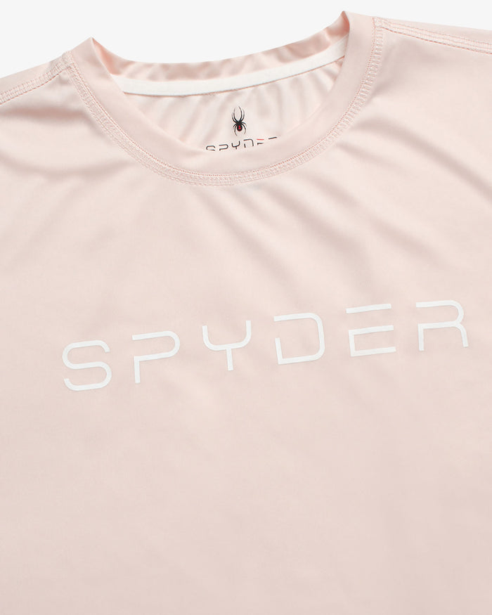 Women's Spyder Short Sleeve - Peach Blush