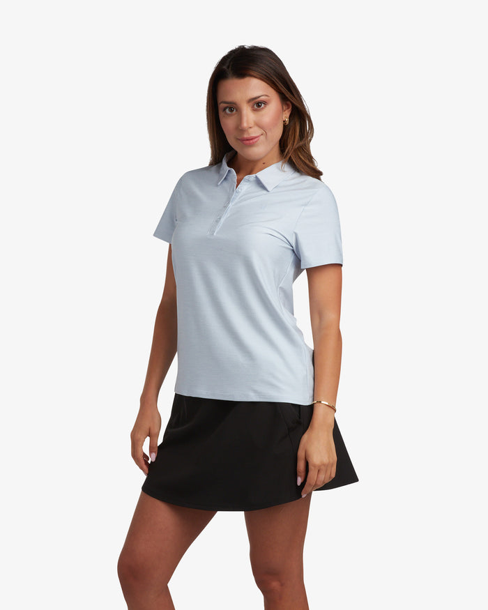 Women's Weekender Polo - Mist Blue