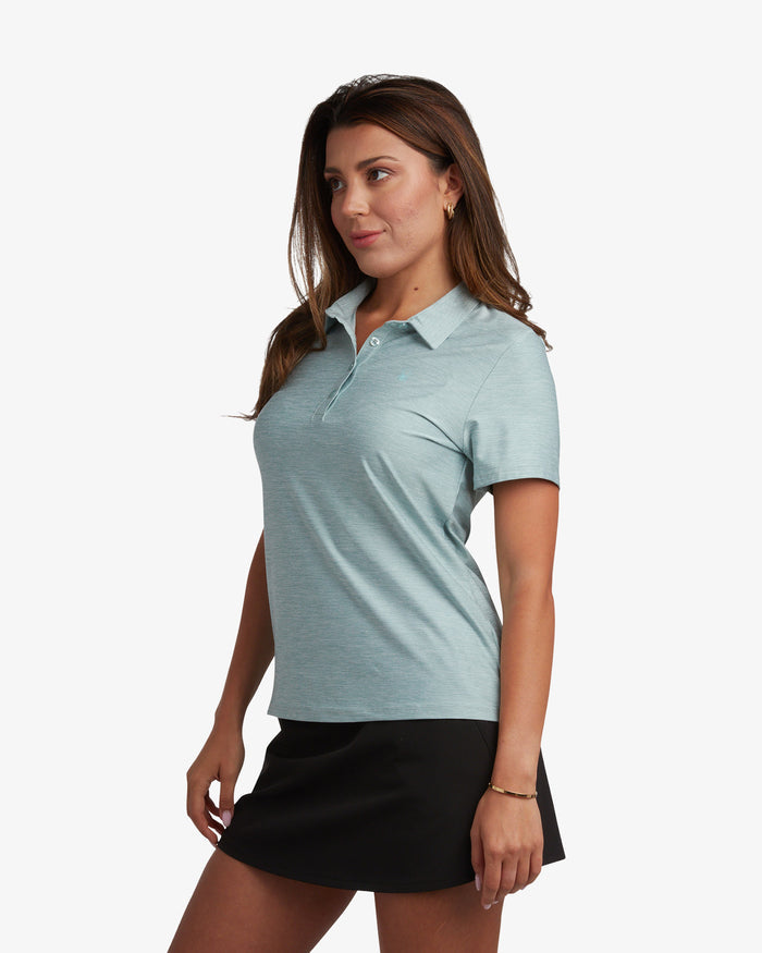 Women's Weekender Polo - Slate Blue