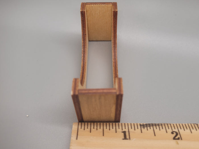 Wooden Barrel Display Stand - Large - Lager Wooden Barrel with Wood Holder