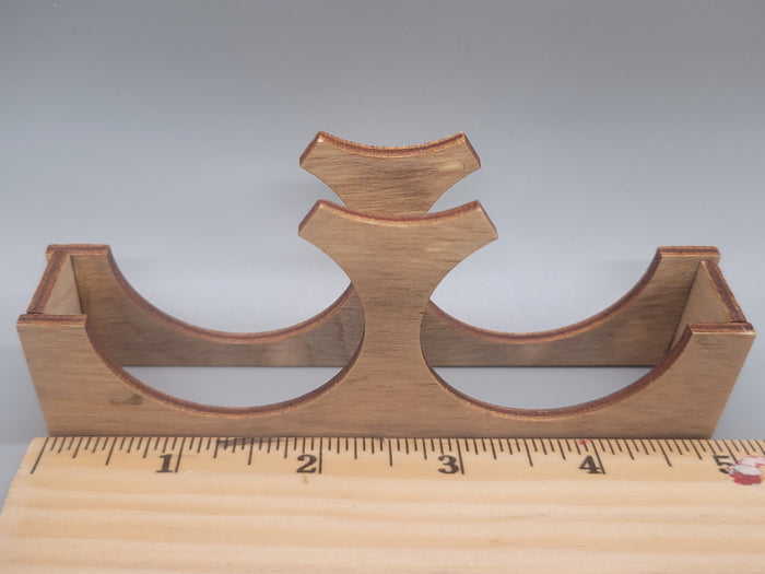 Wooden Barrel Display Stand 3 Tier - Large - Cider, Stout, Ale Set