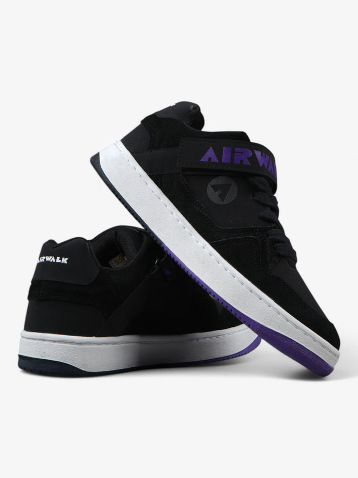 Zapatillas Airwalk Brook Negro Negro Violeta
