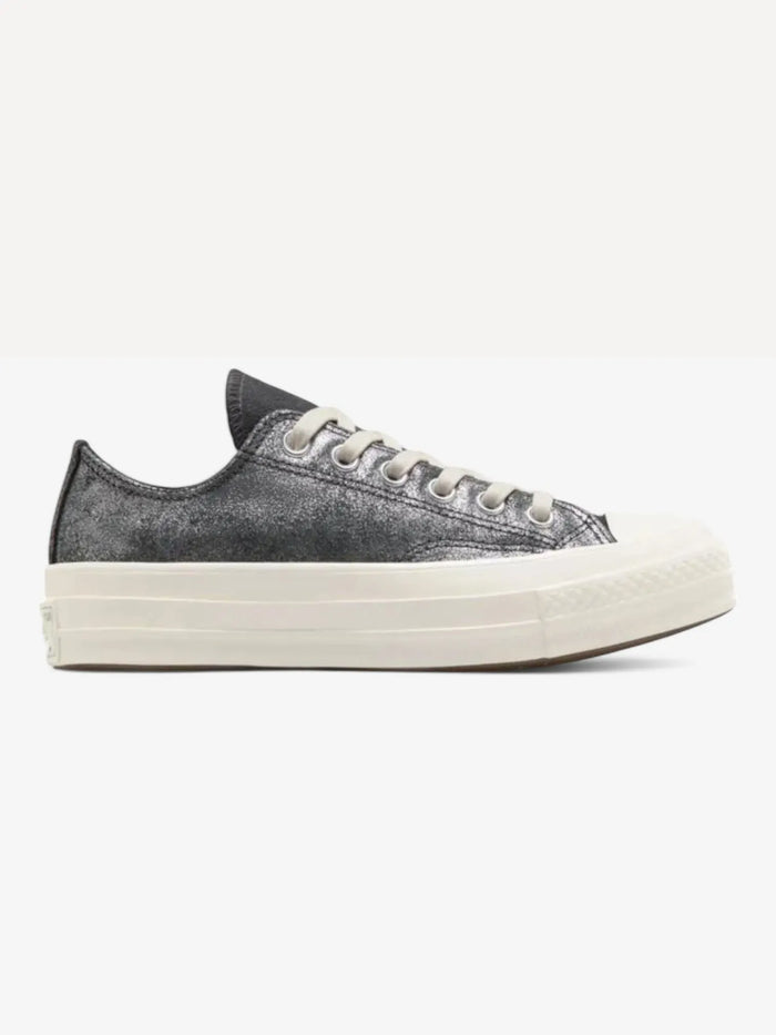 Zapatillas Converse Chuck 70 Ox Gris Oscuro Plateado