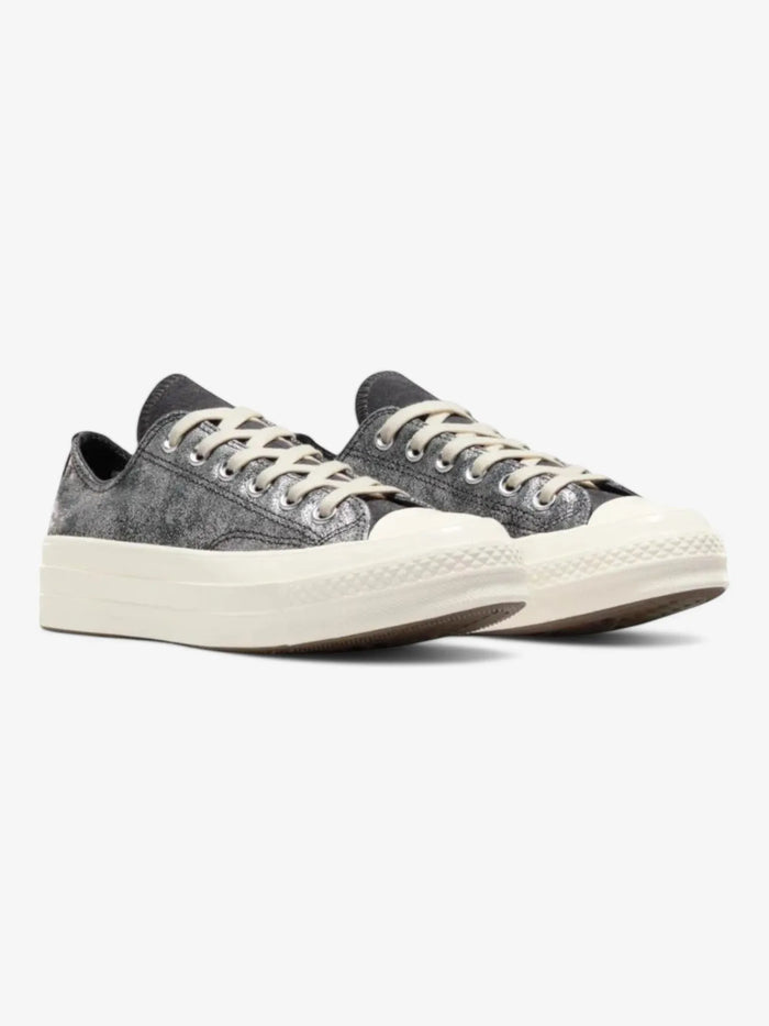 Zapatillas Converse Chuck 70 Ox Gris Oscuro Plateado