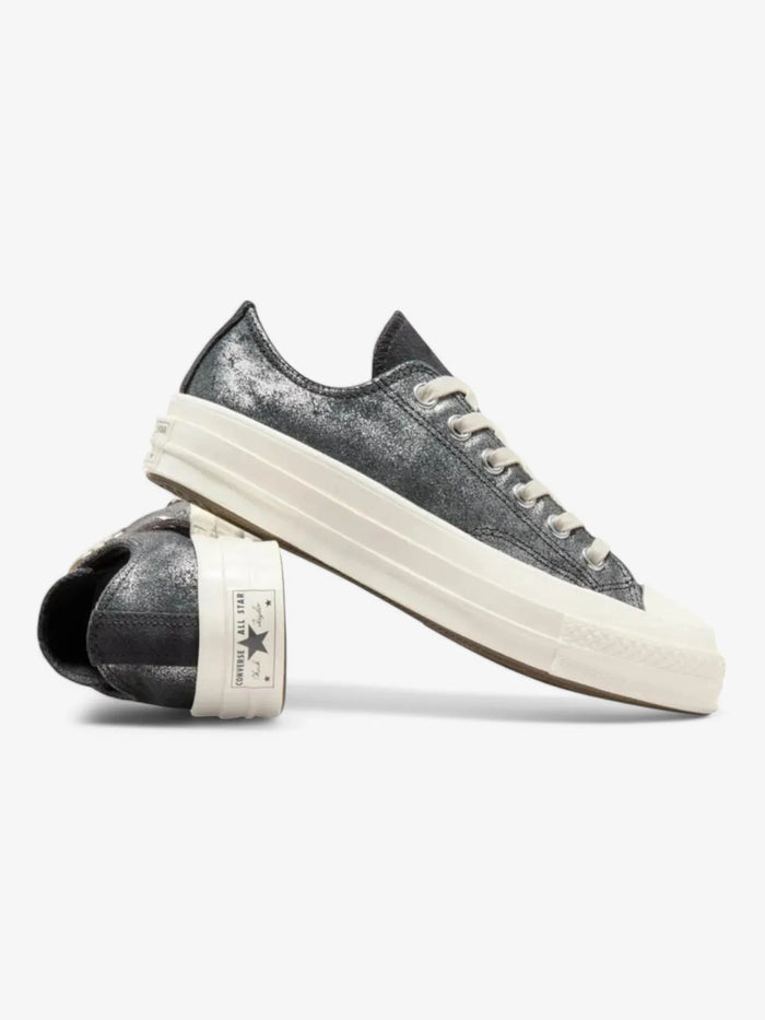 Zapatillas Converse Chuck 70 Ox Gris Oscuro Plateado