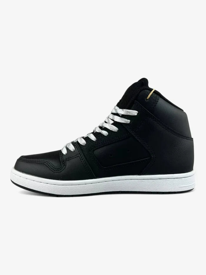 Zapatillas DC Mujer Manteca 4 Mid Negro