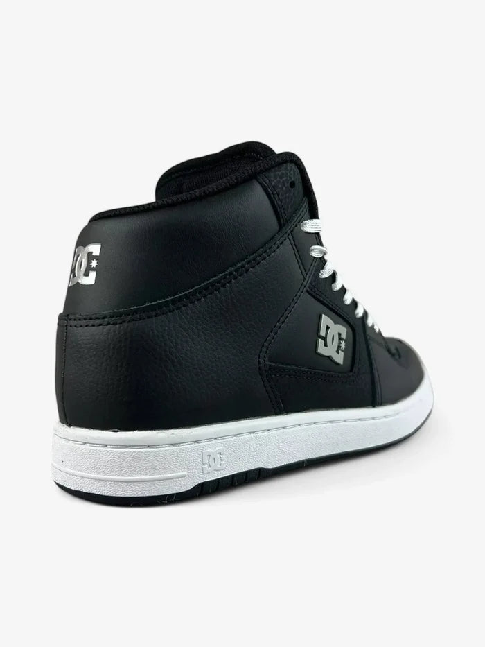 Zapatillas DC Mujer Manteca 4 Mid Negro