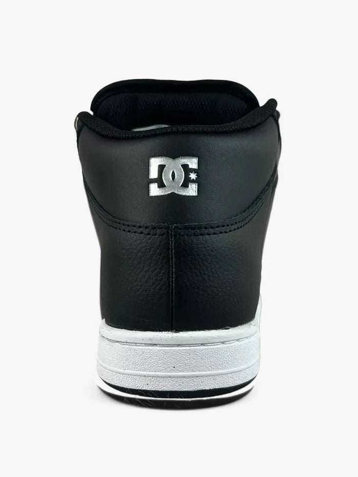 Zapatillas DC Mujer Manteca 4 Mid Negro