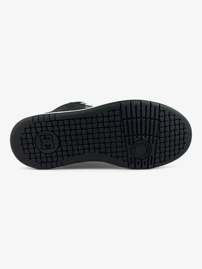 Zapatillas DC Mujer Manteca 4 Mid Negro