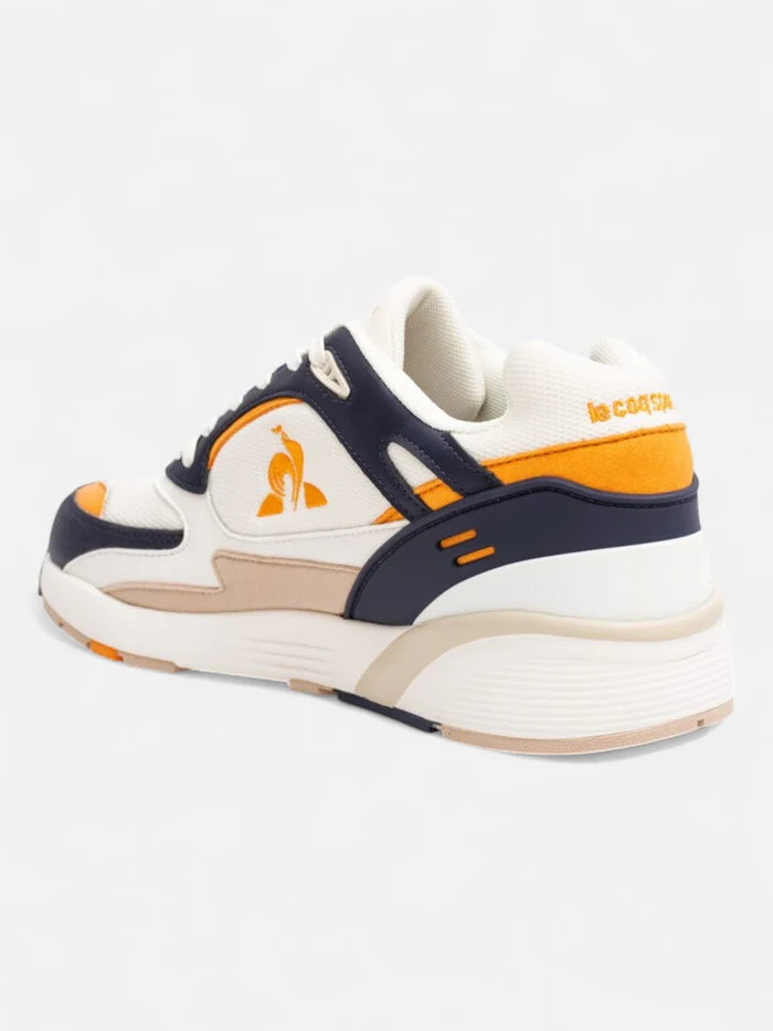 Zapatillas Le Coq Sportif R1100 Pop Blanco Azul Naranja