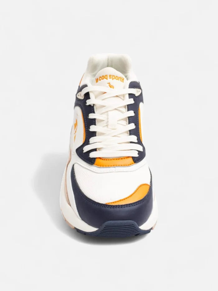 Zapatillas Le Coq Sportif R1100 Pop Blanco Azul Naranja