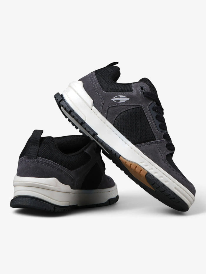 Zapatillas Mormaii Crest Black Grey Gris Negro
