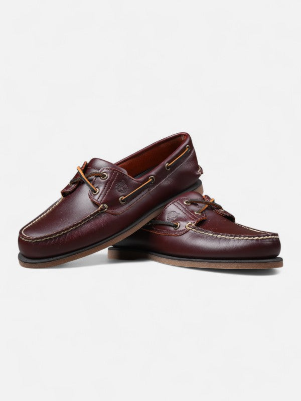 Zapatos Mocasines Timberland Classic Two Eye Nauticos Marrón