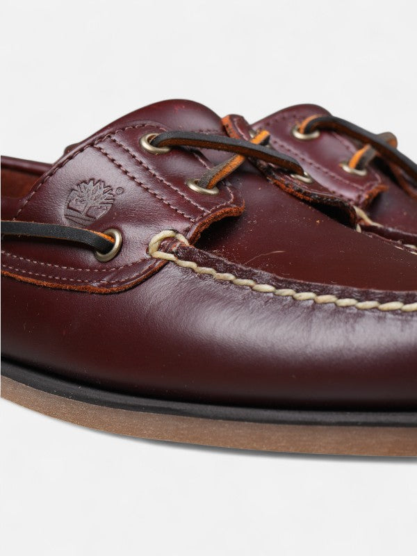 Zapatos Mocasines Timberland Classic Two Eye Nauticos Marrón