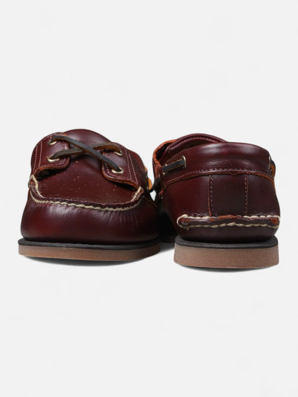 Zapatos Mocasines Timberland Classic Two Eye Nauticos Marrón