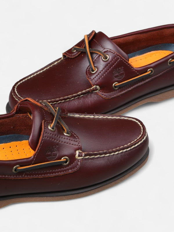 Zapatos Mocasines Timberland Classic Two Eye Nauticos Marrón